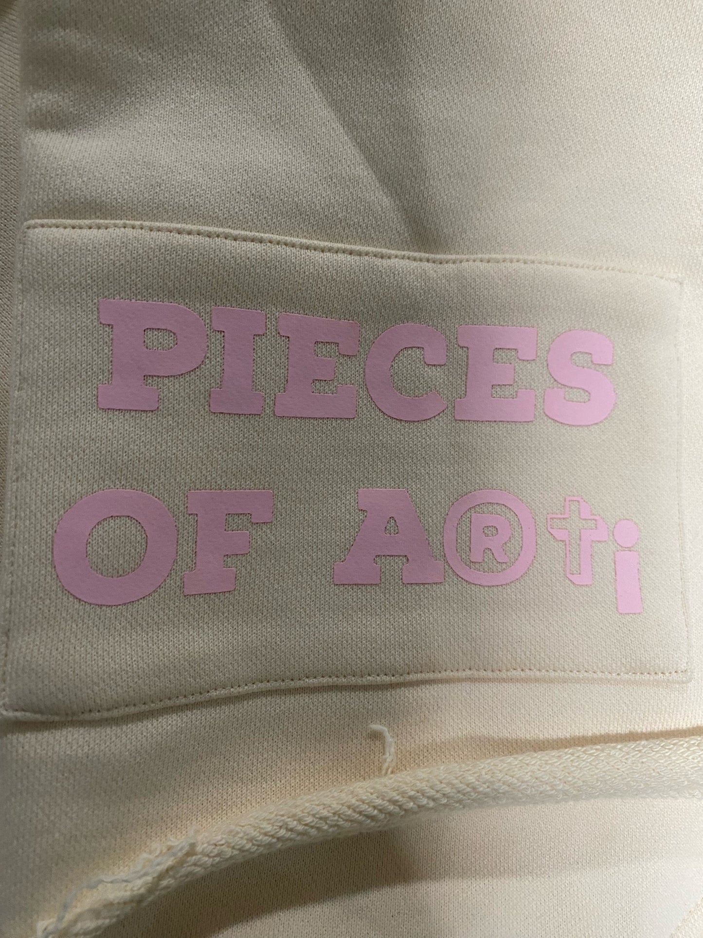 Big face lil boat cropped hoodie