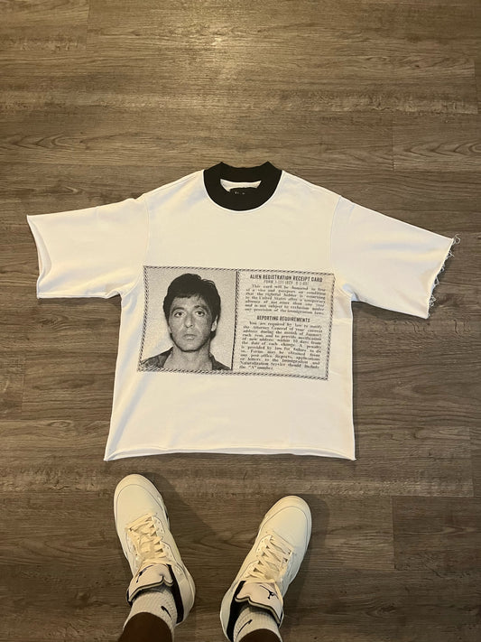 “The world is yours” half sleeved tee