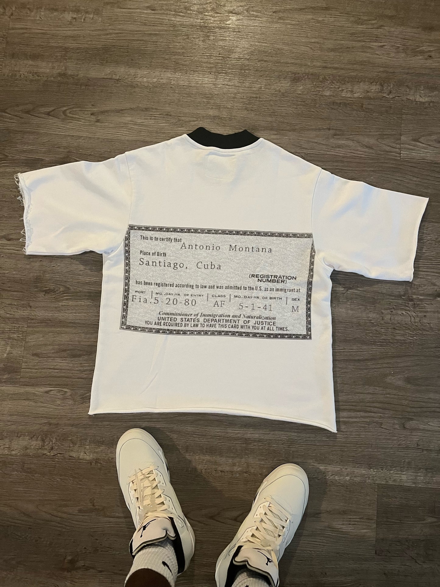 “The world is yours” Oversized Tee